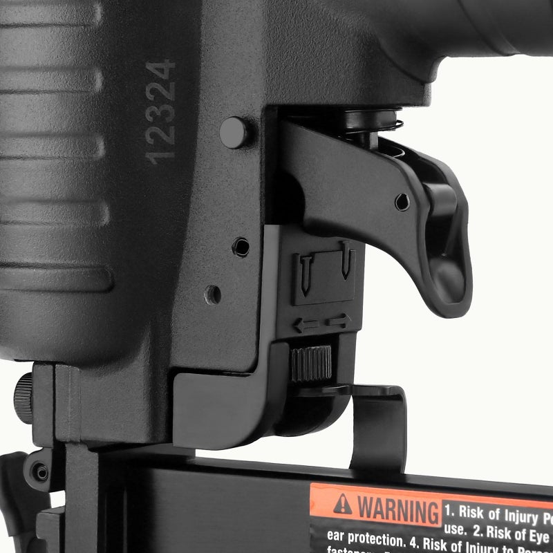 3PLUS HF509040SP 18 Gauge 2" Brad Nailer and 1/4-Inch Narrow Crown Stapler 2 in 1 - Image 4